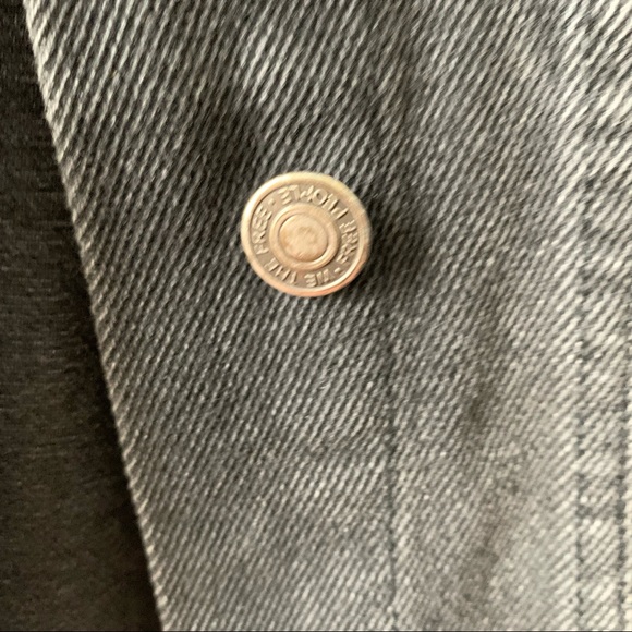 FREE PEOPLE RUMORS DENIM JACKET - XS - Picture 4 of 4